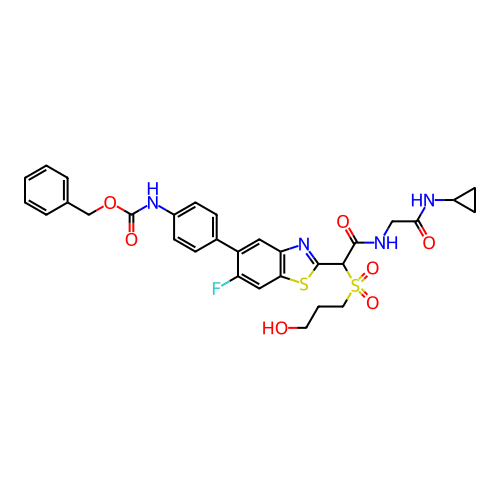 Chemical structure of BindingDB Monomer ID 318969