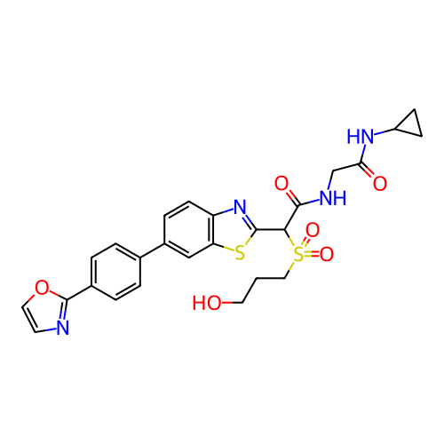 Chemical structure of BindingDB Monomer ID 319050