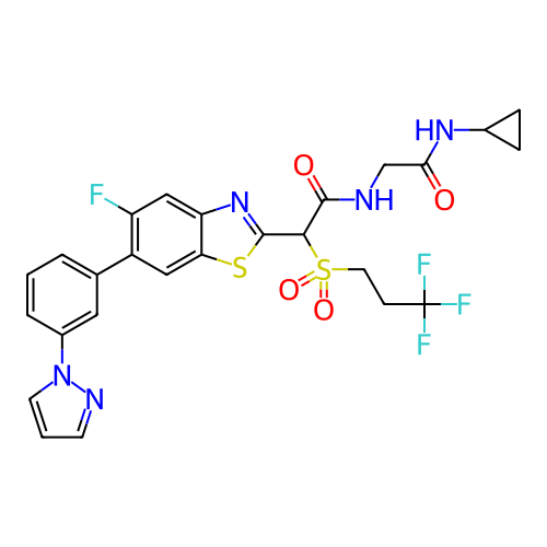 Chemical structure of BindingDB Monomer ID 319094