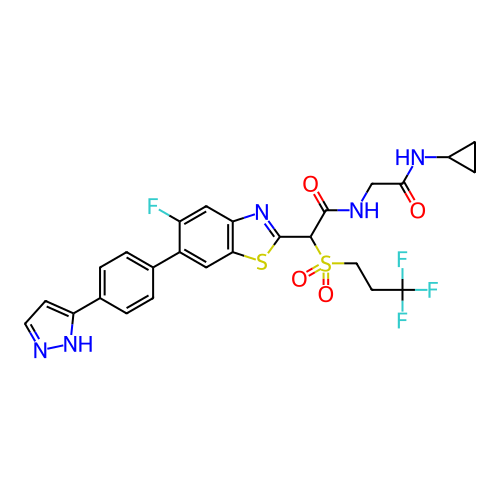 Chemical structure of BindingDB Monomer ID 319101