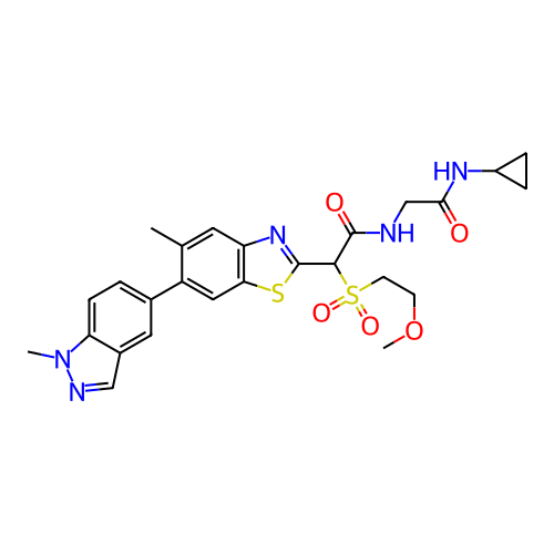 Chemical structure of BindingDB Monomer ID 319105