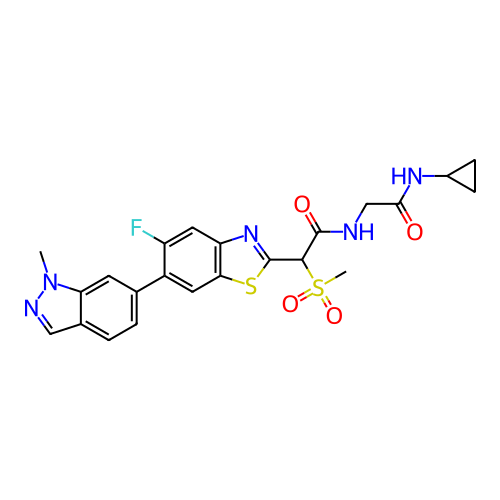 Chemical structure of BindingDB Monomer ID 319153