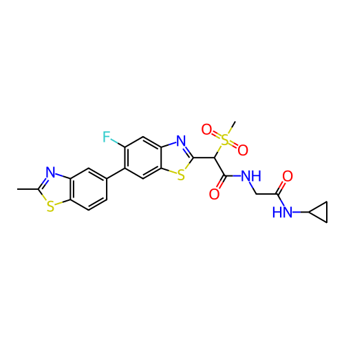 Chemical structure of BindingDB Monomer ID 319205
