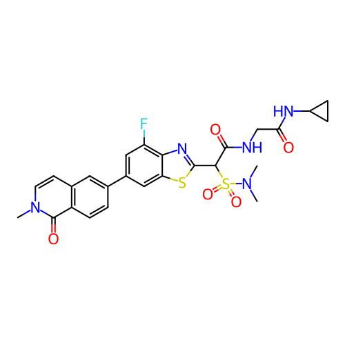 Chemical structure of BindingDB Monomer ID 319442