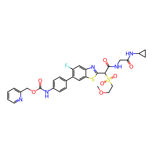 Chemical structure of BindingDB Monomer ID 319466