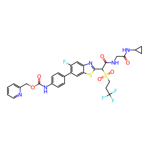 Chemical structure of BindingDB Monomer ID 319467