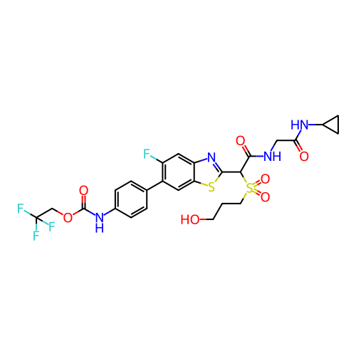 Chemical structure of BindingDB Monomer ID 319472