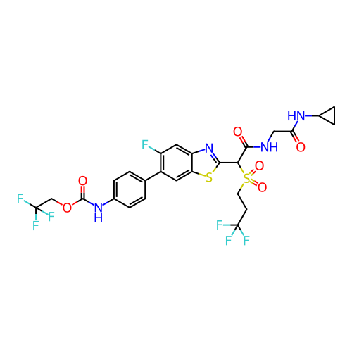 Chemical structure of BindingDB Monomer ID 319475