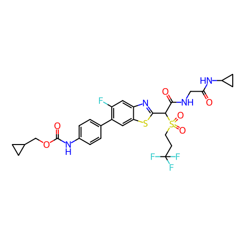 Chemical structure of BindingDB Monomer ID 319477