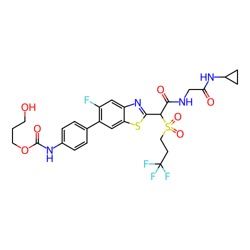 Chemical structure of BindingDB Monomer ID 319479