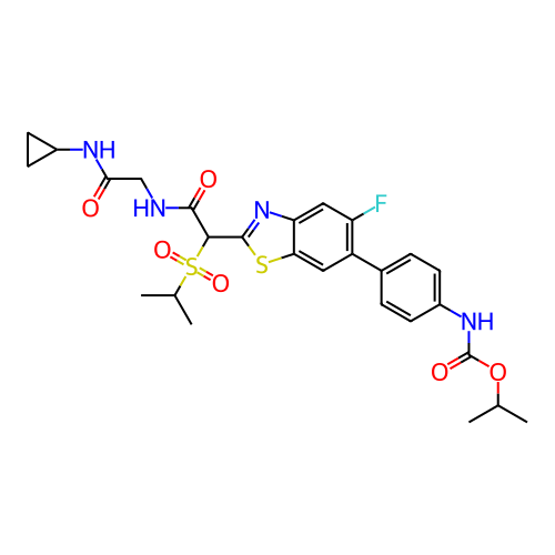 Chemical structure of BindingDB Monomer ID 319485