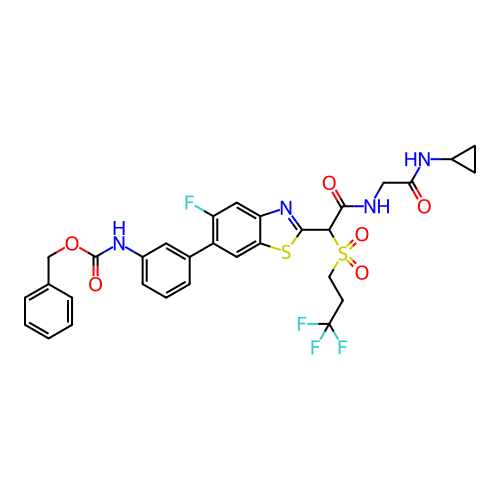 Chemical structure of BindingDB Monomer ID 319497