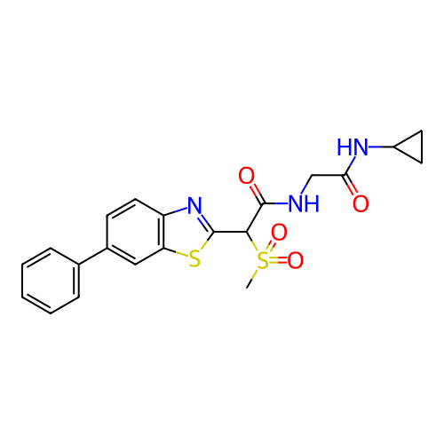 Chemical structure of BindingDB Monomer ID 319543