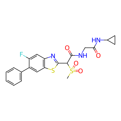 Chemical structure of BindingDB Monomer ID 319544