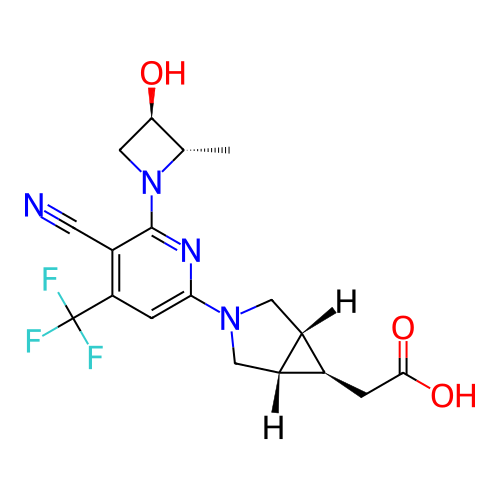 Chemical structure of BindingDB Monomer ID 319582
