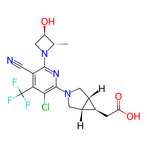 Chemical structure of BindingDB Monomer ID 319583