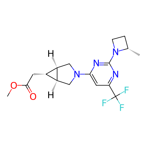 Chemical structure of BindingDB Monomer ID 319584