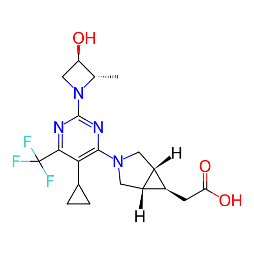 Chemical structure of BindingDB Monomer ID 319588