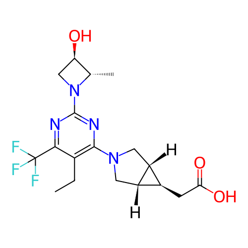 Chemical structure of BindingDB Monomer ID 319589