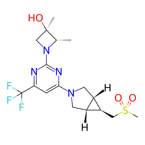 Chemical structure of BindingDB Monomer ID 319590