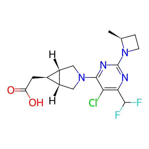 Chemical structure of BindingDB Monomer ID 319601