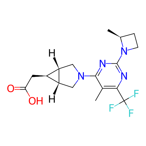 Chemical structure of BindingDB Monomer ID 319602