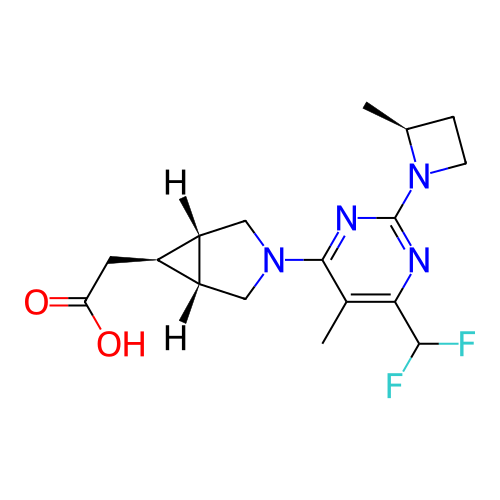 Chemical structure of BindingDB Monomer ID 319603