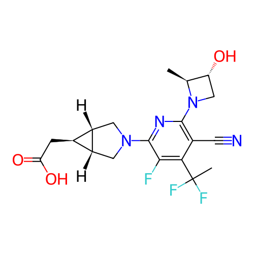 Chemical structure of BindingDB Monomer ID 319605