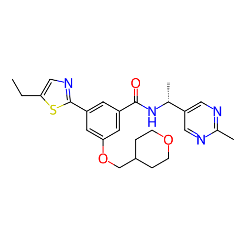 Chemical structure of BindingDB Monomer ID 319958