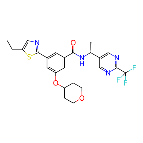 Chemical structure of BindingDB Monomer ID 319962