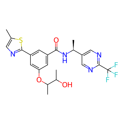 Chemical structure of BindingDB Monomer ID 319996