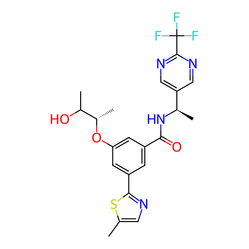 Chemical structure of BindingDB Monomer ID 320172