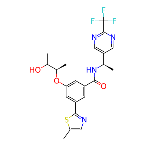 Chemical structure of BindingDB Monomer ID 320173
