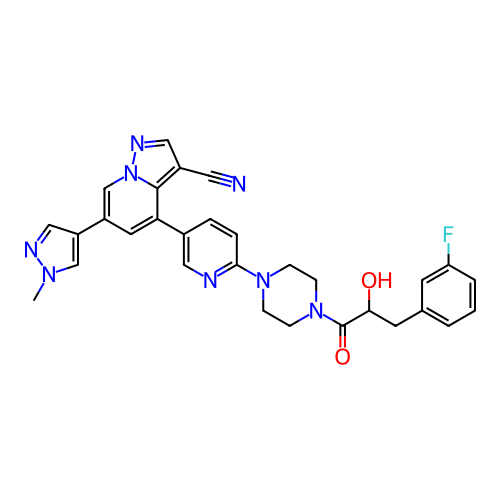 Chemical structure of BindingDB Monomer ID 320463