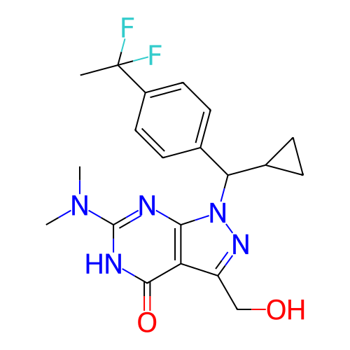Chemical structure of BindingDB Monomer ID 320734