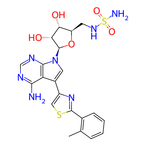 Chemical structure of BindingDB Monomer ID 320957