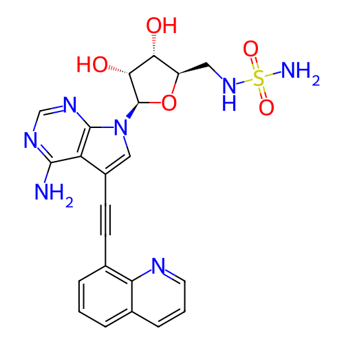 Chemical structure of BindingDB Monomer ID 320962