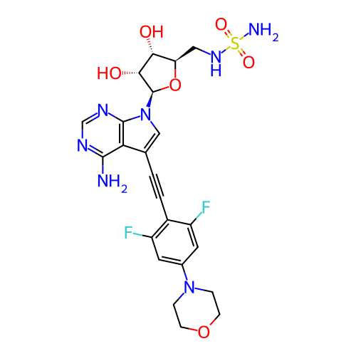 Chemical structure of BindingDB Monomer ID 320968