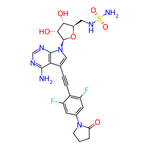 Chemical structure of BindingDB Monomer ID 320974