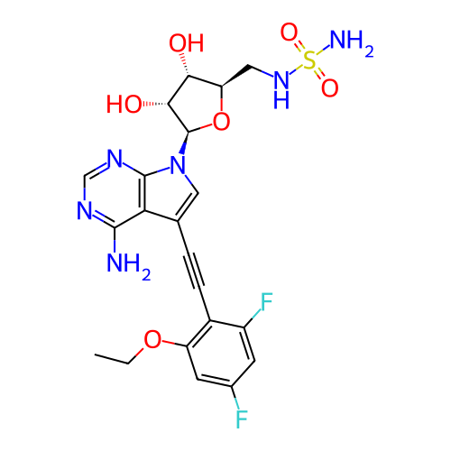Chemical structure of BindingDB Monomer ID 320976