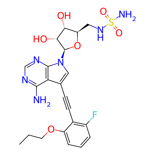 Chemical structure of BindingDB Monomer ID 320996