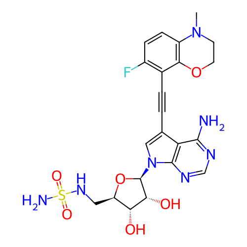 Chemical structure of BindingDB Monomer ID 321000