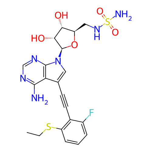 Chemical structure of BindingDB Monomer ID 321001