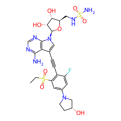 Chemical structure of BindingDB Monomer ID 321006