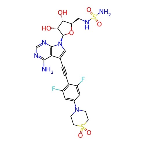 Chemical structure of BindingDB Monomer ID 321007
