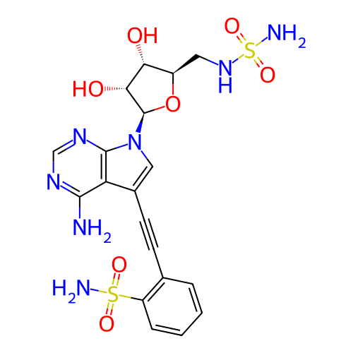 Chemical structure of BindingDB Monomer ID 321019