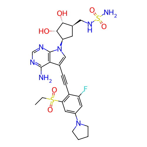 Chemical structure of BindingDB Monomer ID 321034