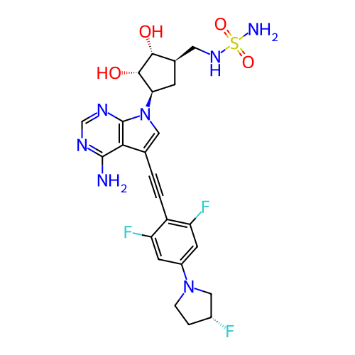 Chemical structure of BindingDB Monomer ID 321035