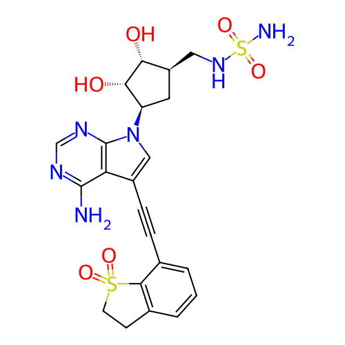 Chemical structure of BindingDB Monomer ID 321037