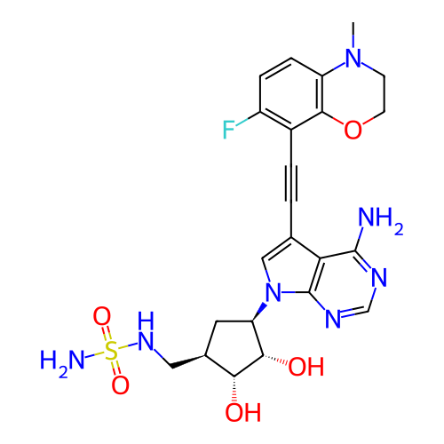 Chemical structure of BindingDB Monomer ID 321042